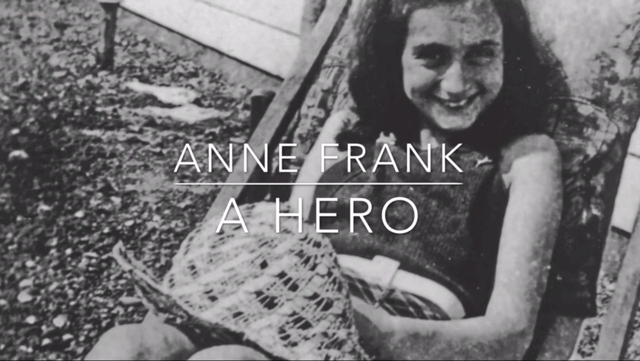 Picture of Anne Frank; A Hero