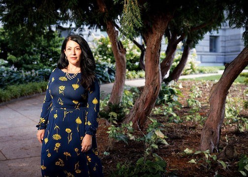 Picture of US poet laureate Ada Limón: ‘Things can grow here, and I can grow here.’