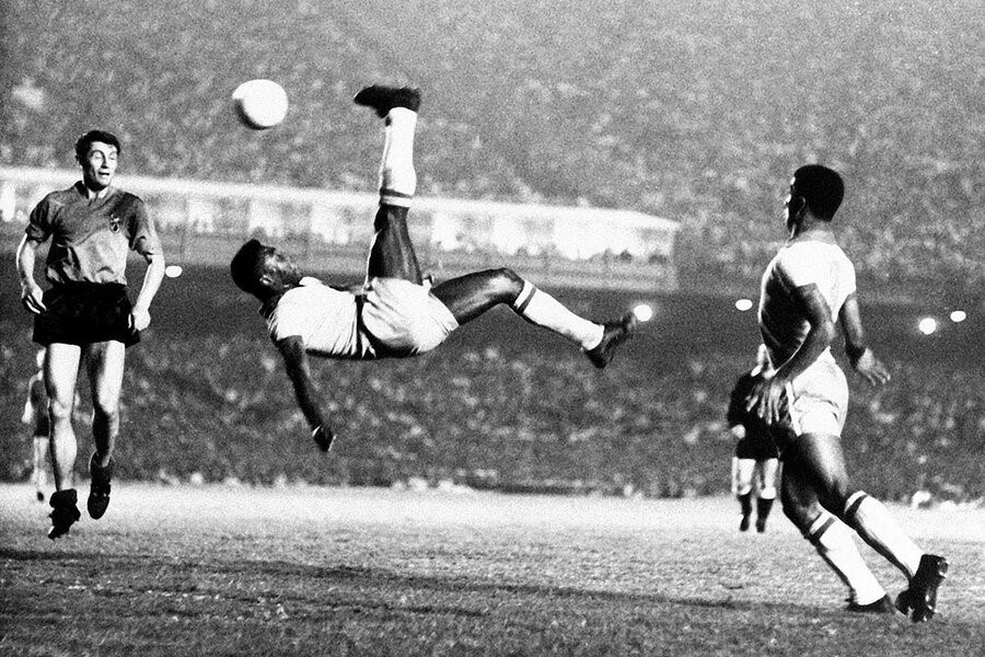 Picture of Pelé changed soccer – and Brazil. Can his legacy continue to heal divisions?