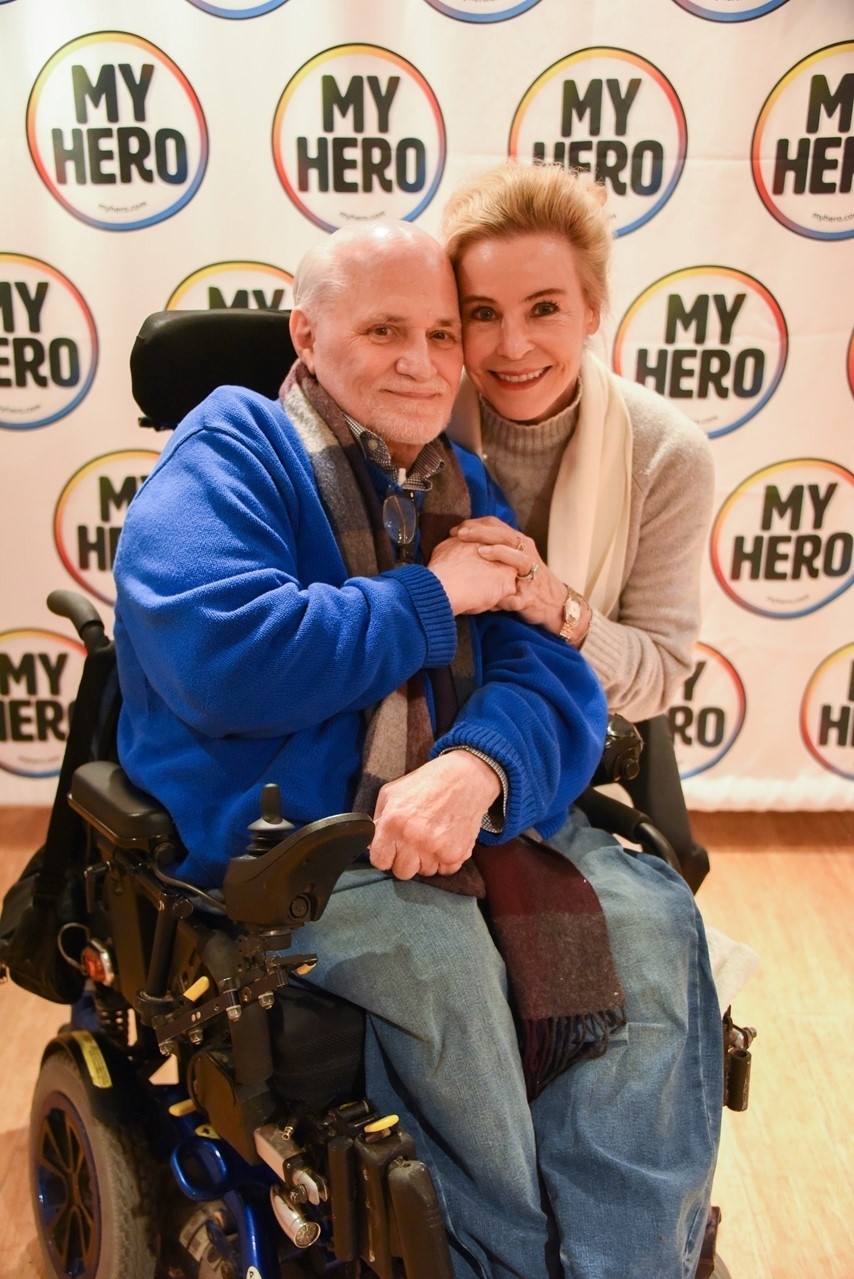Picture of Tribute to Ron Kovic at MY HERO'S Art of Healing Gala 2023