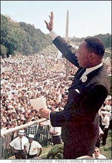 Martin Luther King's "I Have a Dream" speech 