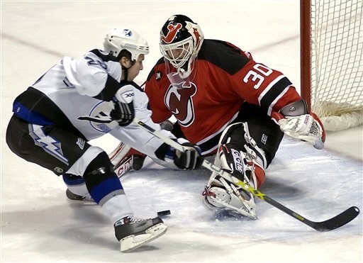 this is a breakaway save by martin brodeur (www.espn.com)