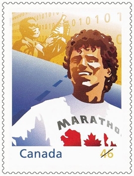 Terry Fox stamp