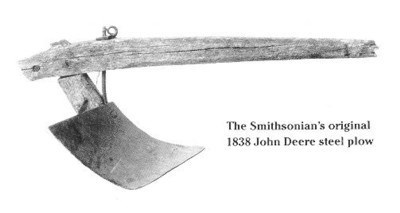 <a href=John Deere's original plow</a>