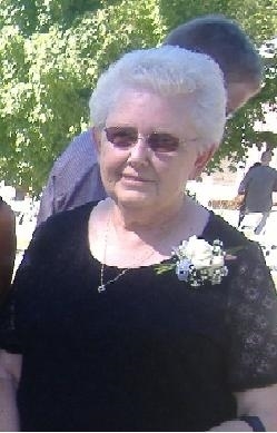 This is my grandmother before my cousin's wedding. (This picture was taken in Paris, Ontario.)