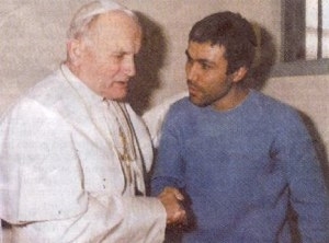 with Mehmet Ali Agca Khan 