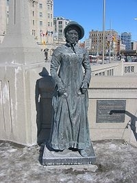 Statue honouring Laura Secord
