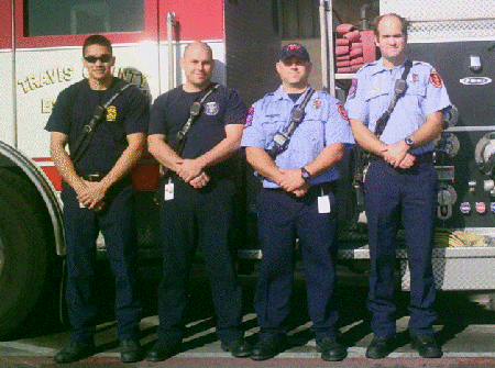 Luis Palacios, Cohnway Johnson, Lt. Jesse Lister, Steve Kaucher