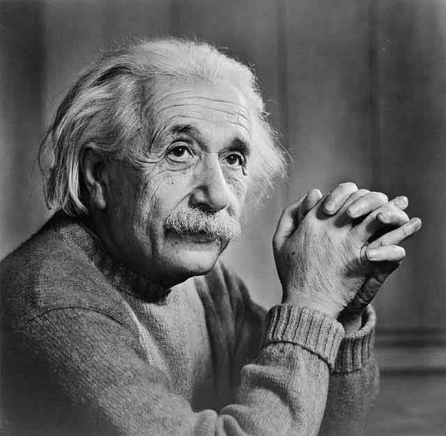 A picture of  old Albert Einstein (www.mlahanas.de/Physics/Bios/AlbertEinstein.html)