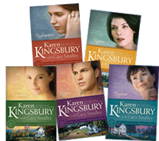 Some of Karen Kingsbury's Books (www.karenkingsbury.com)