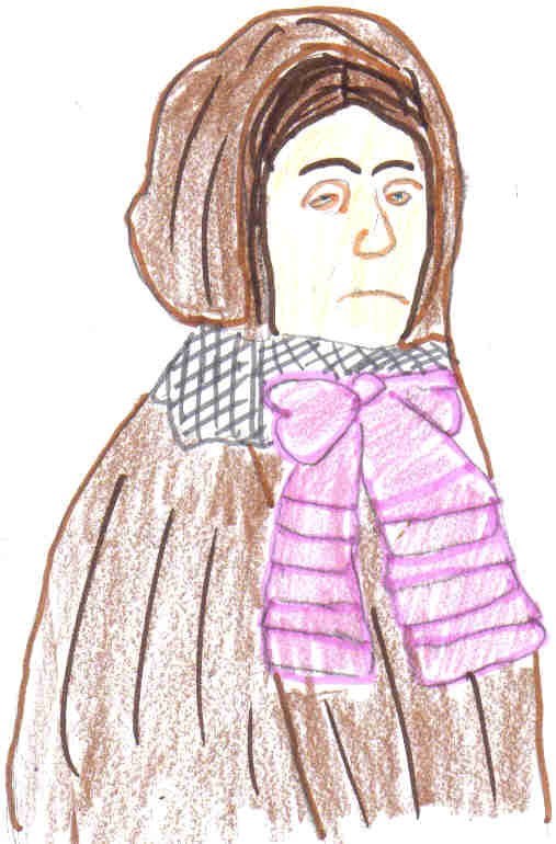 A picture of Laura Secord (a picture i drew of Laura Secord)