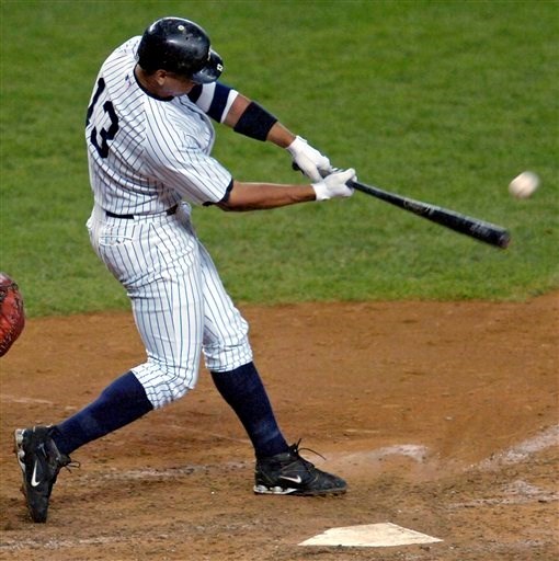 Alex Rodriguez hitting another homerun (The Sports Reporter NY's Blog)