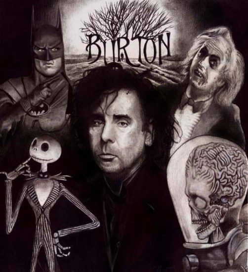 It shows what his best movie films look like (http://media.photobucket.com/image/tim%20burton/sandra2_06/tim-burton-by-hoffman.jpg)