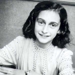 Anne Frank as a teenager