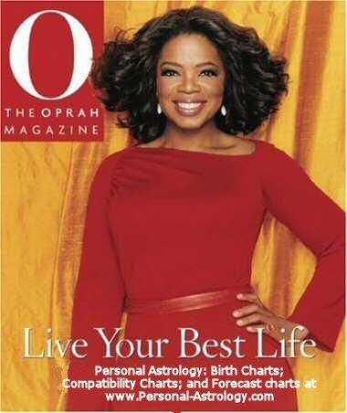 An edition of Oprah's magazine (http://www.personal-astrology.com/Stars/Oprah-Winfrey.aspx)
