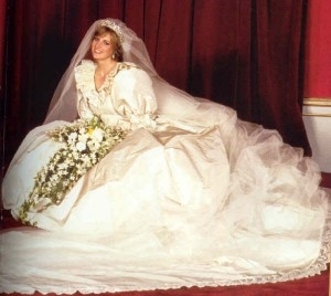 Princess Diana's Wedding Dress (http://www.thatblog.co.za/wp-content/uploads/2010/05/Princess-Diana-300x268.jpg)