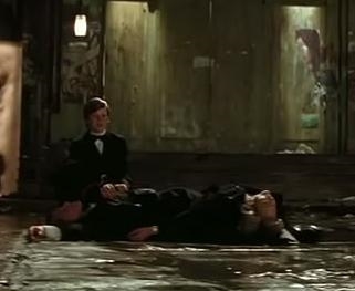 Bruce's parents were been killed (screen capture of the movie)