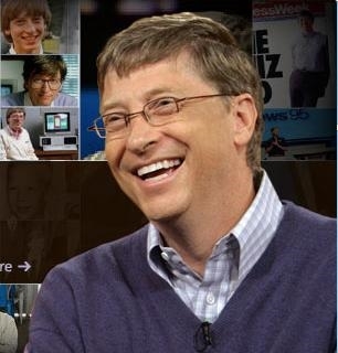 Bill Gates looks like a fun-filled person. (thetrendsfashion.blogspot.com)