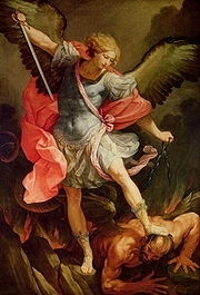 Guido Reni's archangel Michael (Wikipedia)