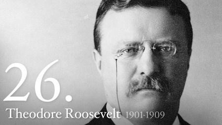  (http://www.whitehouse.gov/about/presidents/theodoreroosevelt)