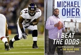 Oher player and book (http://www.rainydaybooks.com/MichaelOher ())