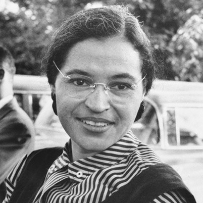 Rosa Parks (http://www.biography.com/people/rosa-parks-9433715?page=1)