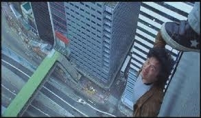 Jackie Chan preparing to preform a stunt (factsanddetails.com ())