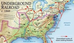 Map of Underground Railroad (edu.glogster.com (Unknown))