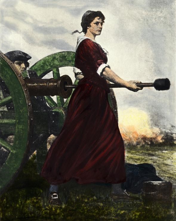Molly Pitcher in war (aestheticoctopus.wordpess.com ())
