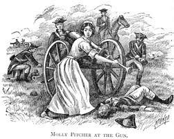 Molly firing a cannon (villamaria.org)