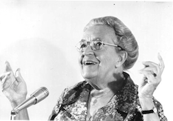 C.T.B. Speaking about experiences from the past.  (http://www.deeprootsathome.com/corrie-ten-boom-a-h ())