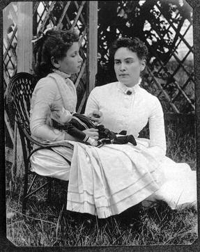 Helen Keller with Anne Sullivan (http://en.wikipedia.org/wiki/File:Helen_Keller_wit ())