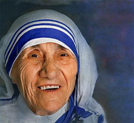 Mother Teresa Smiling (http://www.wallpaperswala.com/mother-teresa/ ())