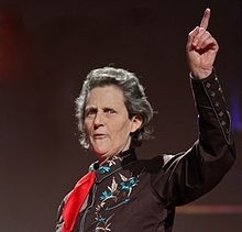 Temple at a TED talk 2010 (http://en.wikipedia.org/wiki/File:Temple_Grandin_a ())