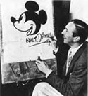 Walt Disney drawing Mickey Mouse (http://www.justdisney.com/walt_disney/pictures/pictures.html)