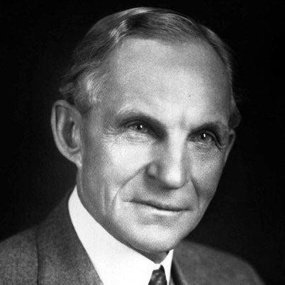 It is a picture of Henry Ford (http://www.biography.com/people/henry-ford-9298747 ())