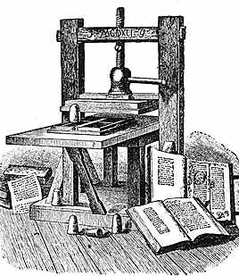 Printing press (myalphabetworld.blogspot.com ())