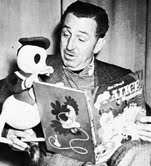 Walt Disney reading to Donald Duck  (www.britannica.com/EBchecked/media/9985/Walt-Disney)
