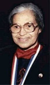 Rosa Parks Smiling  (humanrightswarrior.com (humanrightswarrior.com))