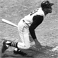 Roberto Clemente at bat (http://www.nytimes.com/2006/05/07/books/review/07w (Associated Press))