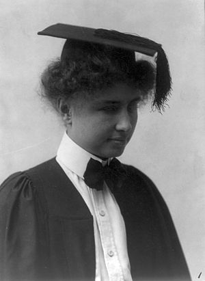Helen Keller after graduating (http://mrsralf.wordpress.com/2013/05/28/the-commen ())