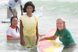 Bethany helping orphans learn how to surf  (nelsonb7.wikispaces.com ())