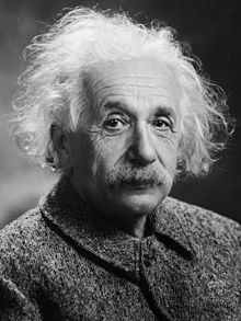 Albert Einstein in 1947 (https://en.wikipedia.org/wiki/Albert_Einstein ())