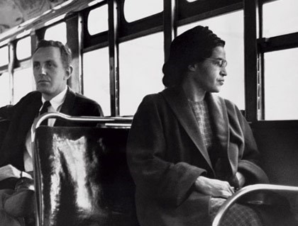Rosa refusuing to move from her seat (http://throughalensdarkly.wordpress.com/post-page/ ())