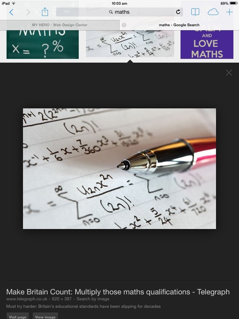 Maths | MY HERO