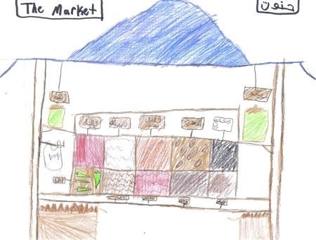 An Example Of The Markets In Mecca (I Drew It (Me))