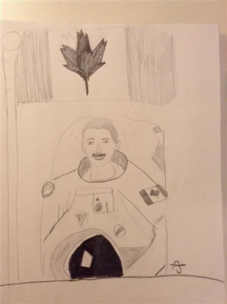 I drew it  