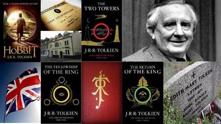 Collage about Tolkien (Made it myself)