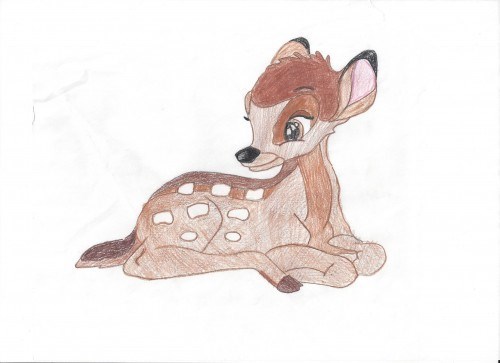 Bambi (I drew it (Me))