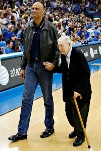 John Wooden with UCLA alumni Kareem Abdul Jabar (espn.go.com ())